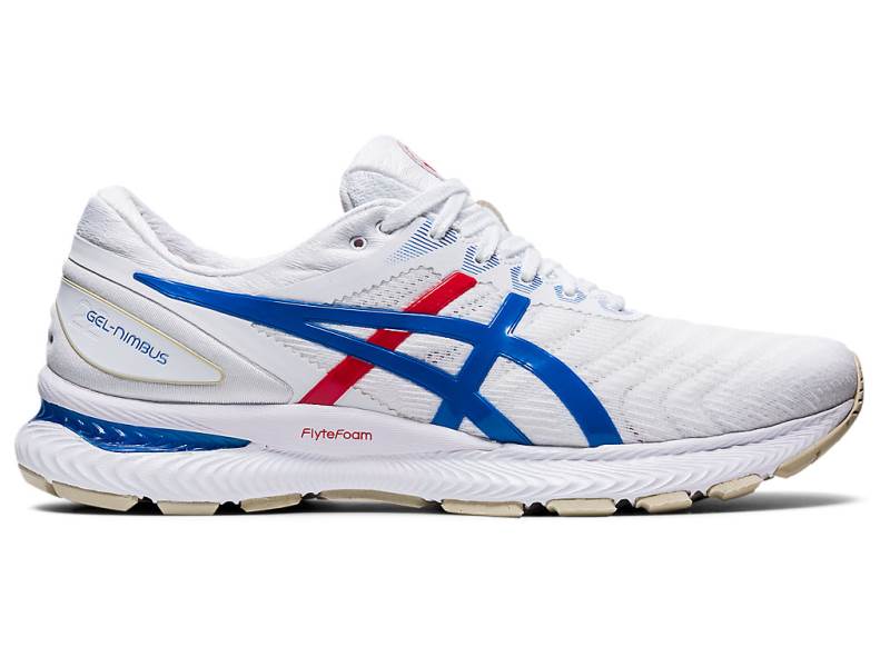 Sapatilhas Running Asics GEL-NIMBUS 22 Homem Branco, 2991A383.524